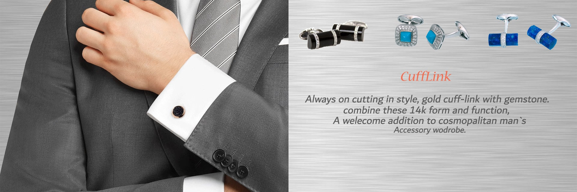 Custom Made Cuff Links - JewelryNest