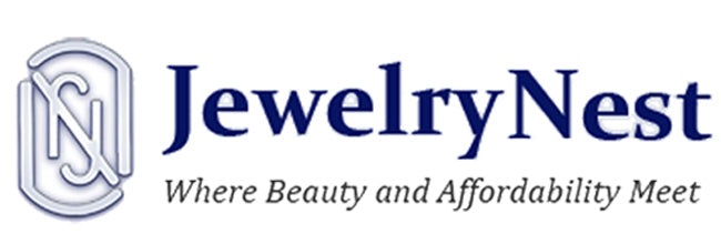 Logo of JewelryNest with text 'Where Beauty and Affordability Meet'.