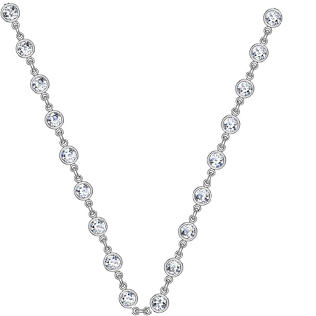 14k Gold All Around Diamond By The Yard Necklace (4.80.cts.tw) - JewelryNest