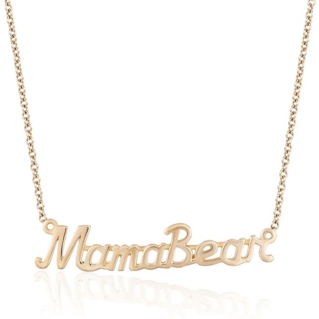 Mama-Bear Name-Necklace JewelryNest - Main Image