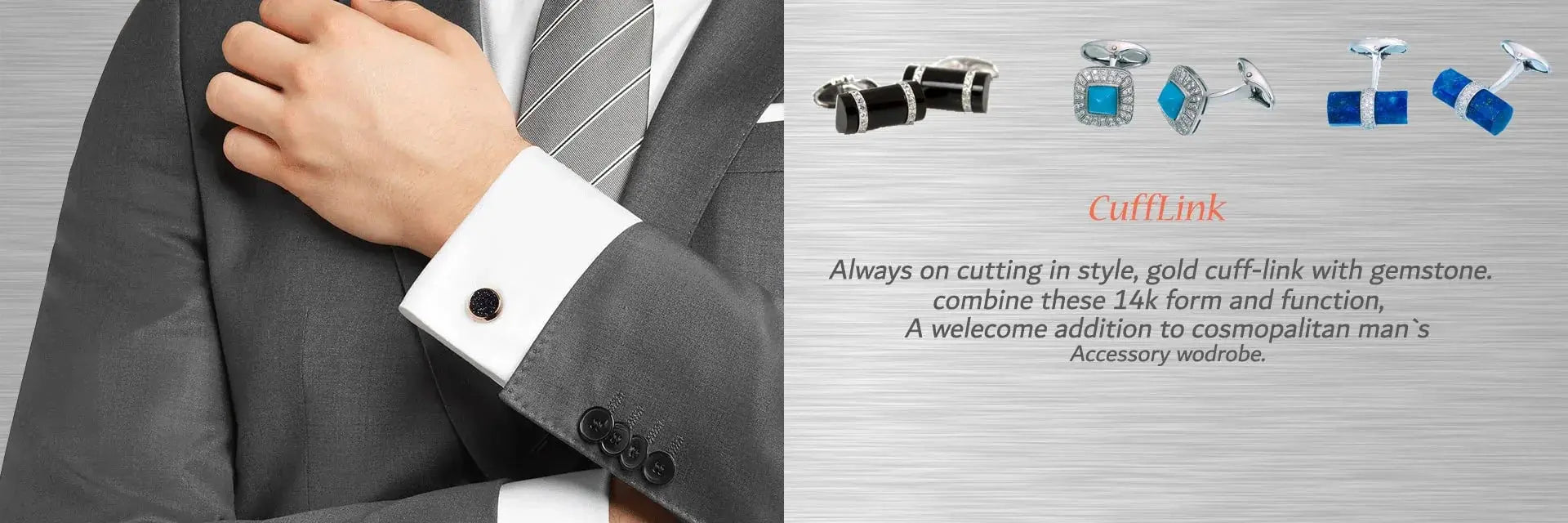 Custom Made Cuff Links - JewelryNest