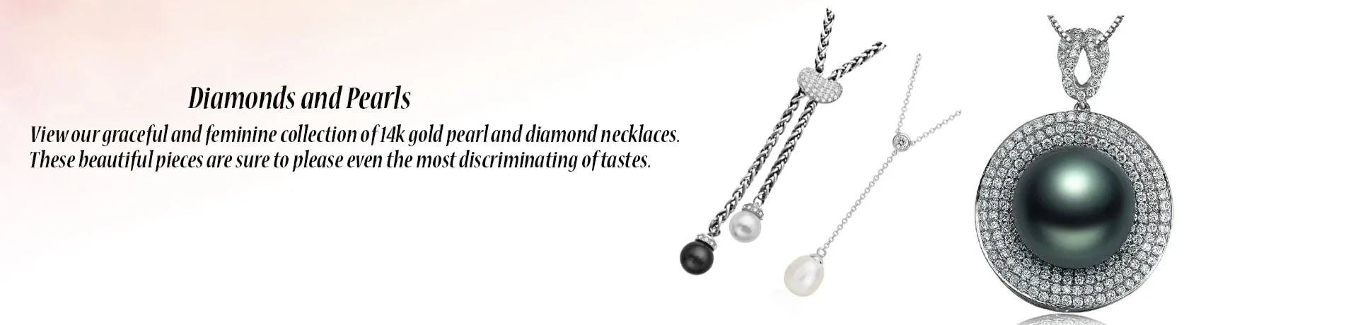 Diamond and Pearl Designer Necklaces