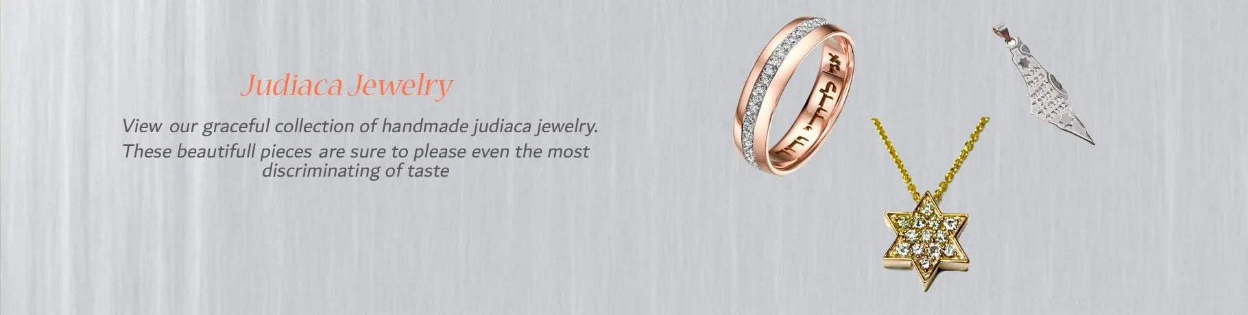 Scintillating Judaica Jewelry