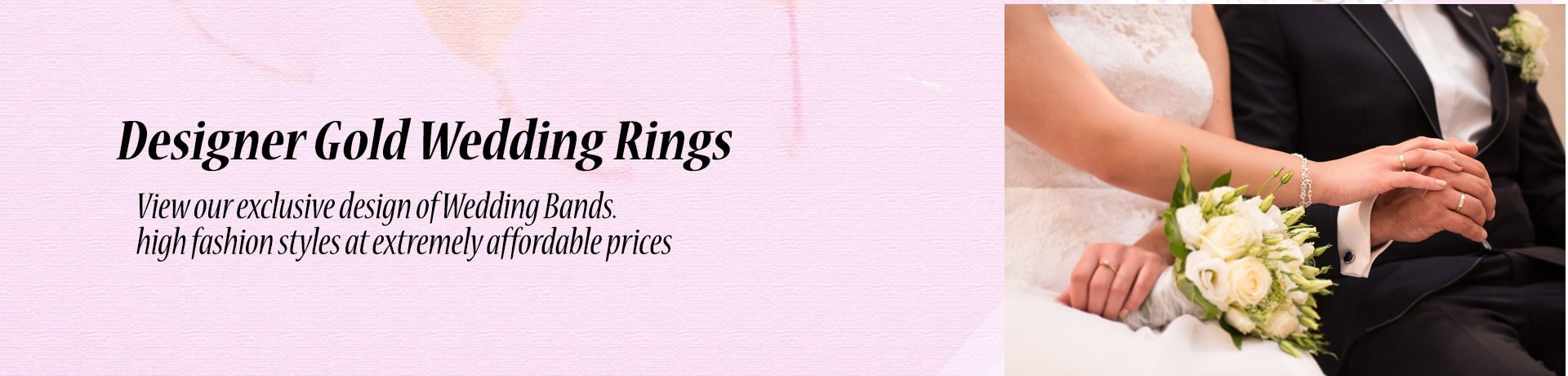 Designer Gold Wedding Rings - JewelryNest