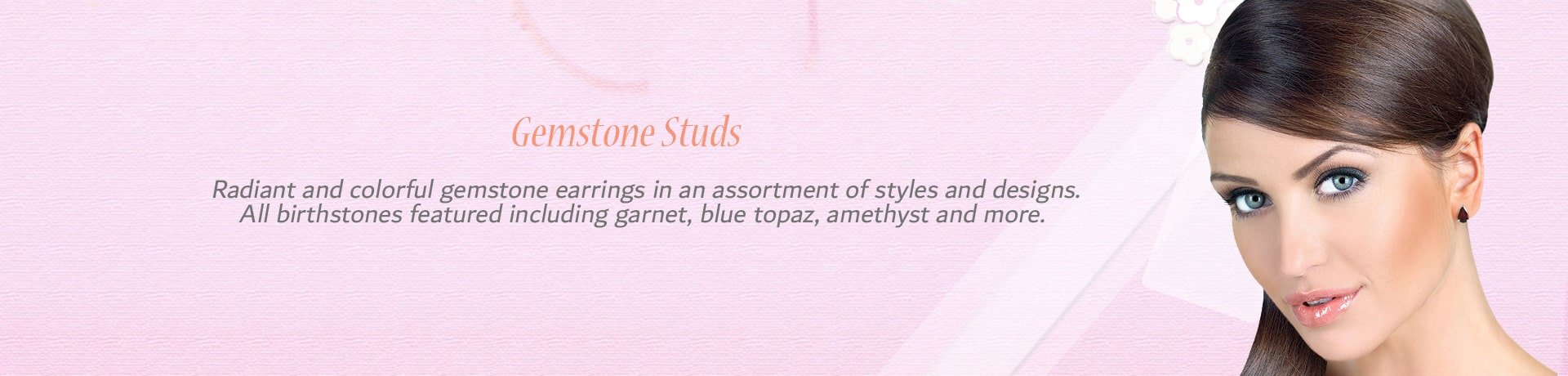 Gemstone Studs - JewelryNest