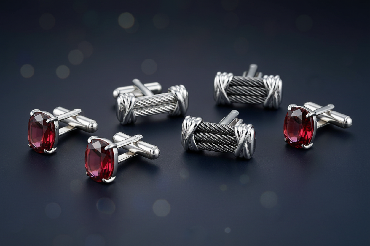 Custom Made Cuff Links Banner