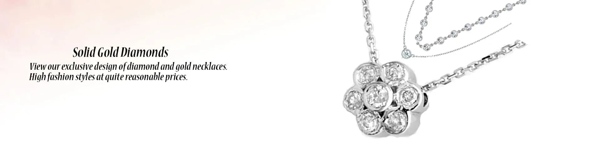 Solid Gold Diamond - JewelryNest