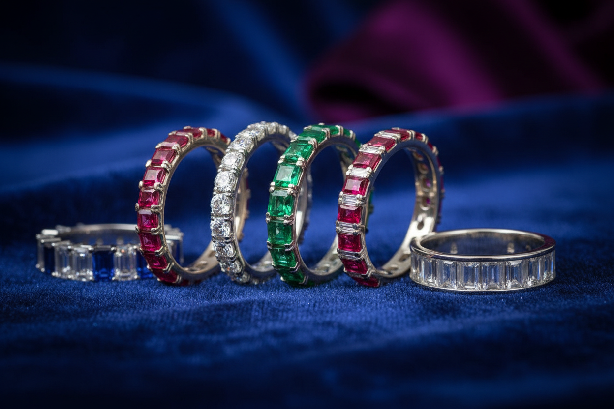 Diamond and Precious Stone Banner