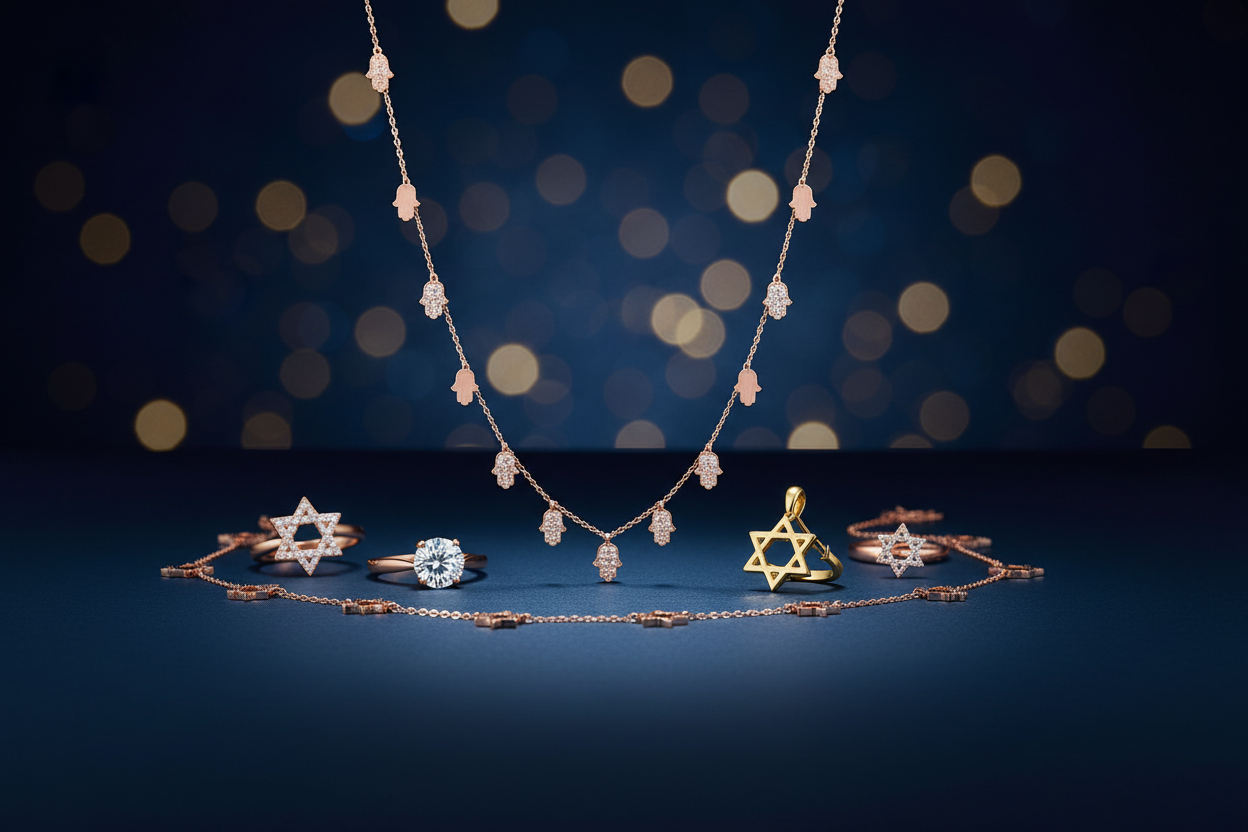 Diamond-Only Judaica Jewelry Wide Banner