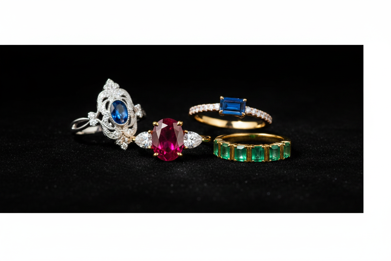 Diamond & Precious Gemstone Rings