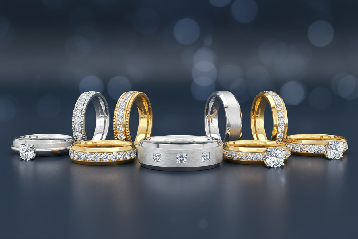 Diamond Wedding Bands Banner
