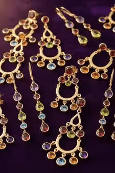 Earrings — Deep Purple Velvet