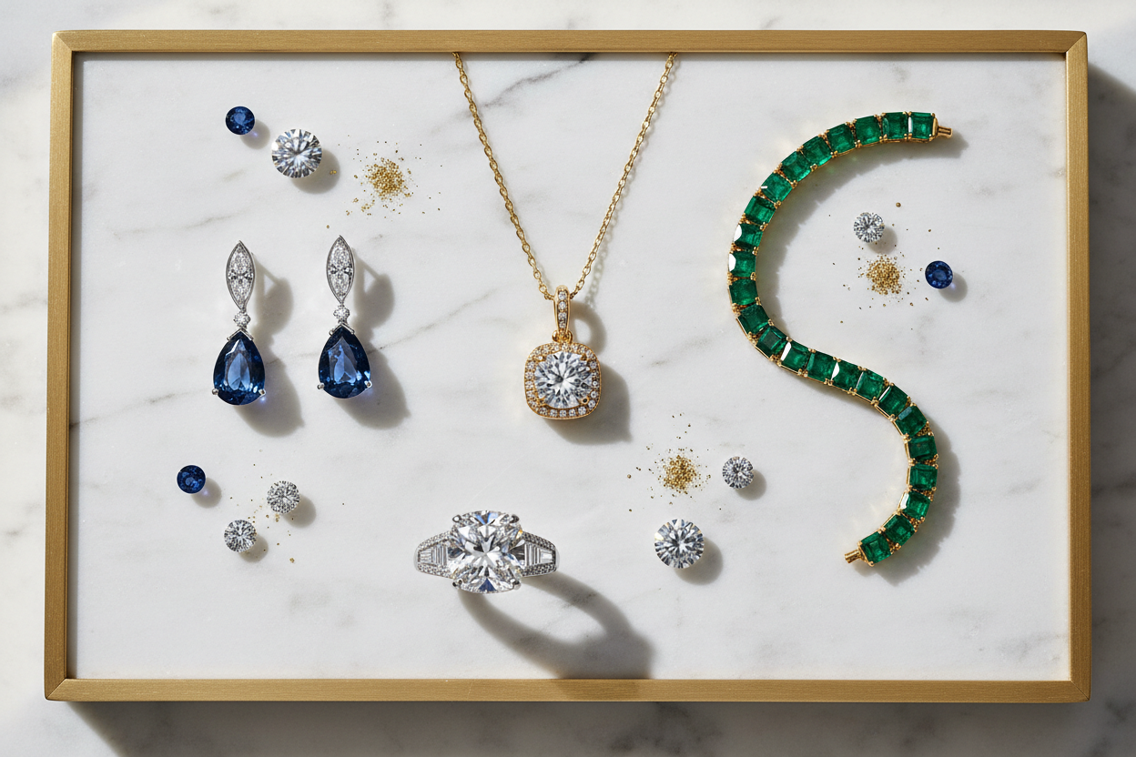 Assorted Of Handmade Fine Jewelry