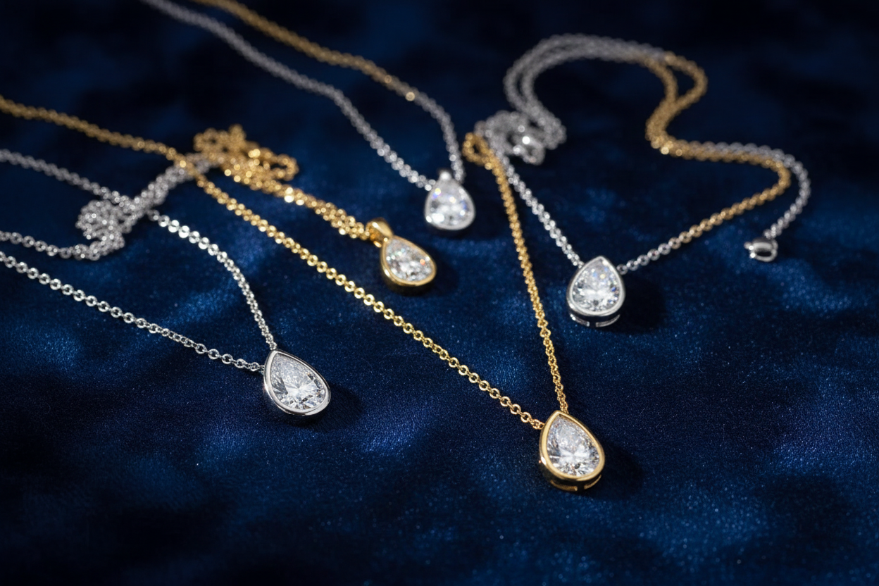 Custom Design Diamond Necklaces