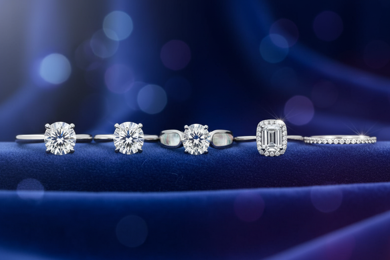 Lab-Grown Diamond Engagement Rings Banner
