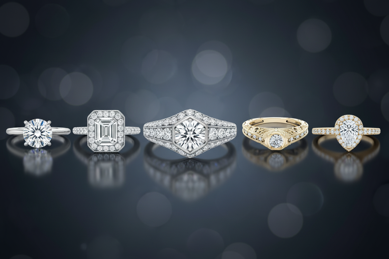 Lab-Grown Diamond Engagement Rings Banner