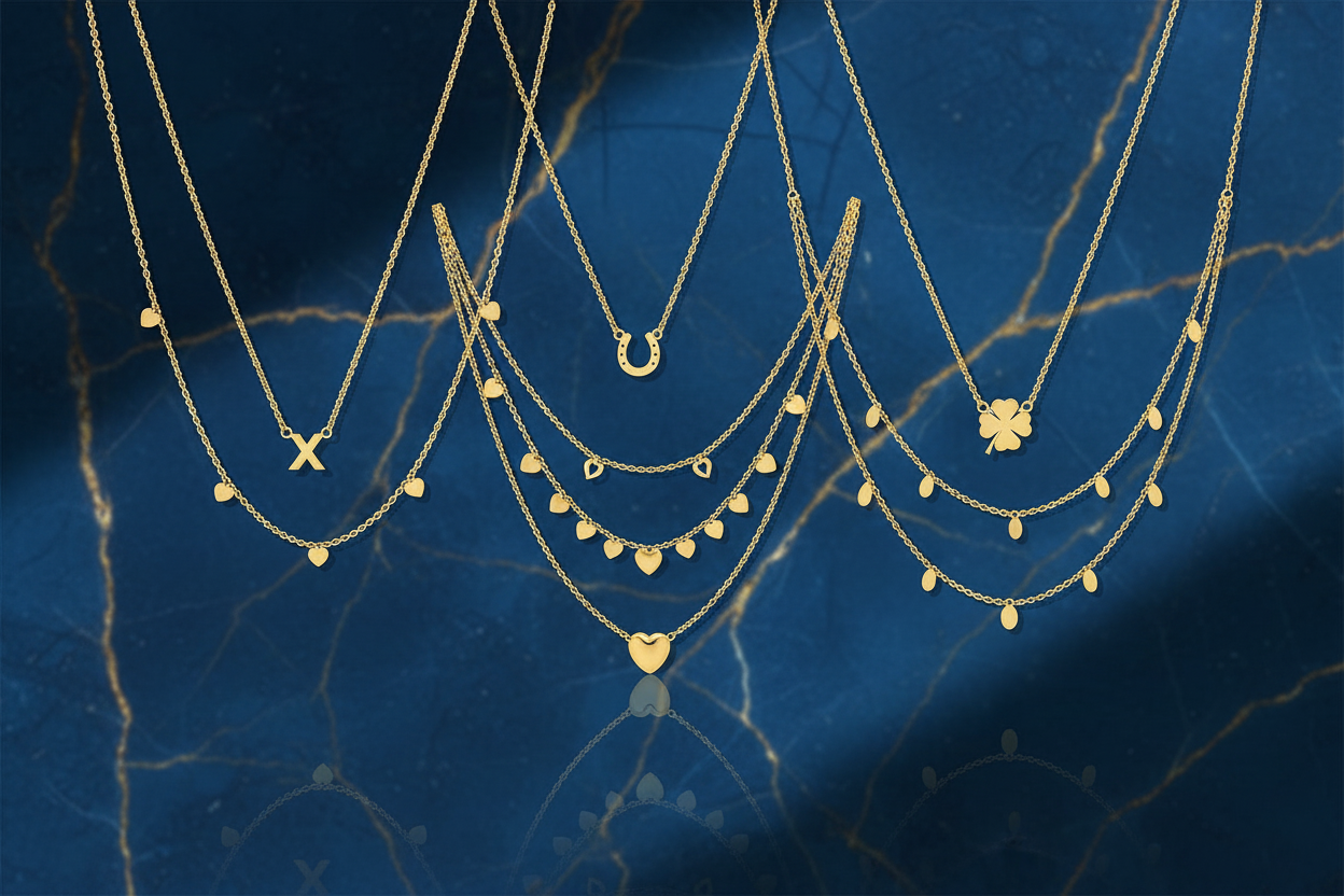 Layered Necklaces Banner