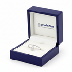 14k Gold Diamond Heart Dangle Ring in JewelryNest Box