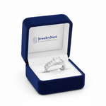 14k Gold Princess Cut Diamond Ring in JewelryNest Logo Box