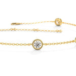 14K Lab Grown Diamond Stationary Bracelet (0.84 ct.tw) - JewelryNest