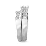 14k Gold Princess-Cut Diamond Bridal Set (1.90 ct tw) - JewelryNest LLC