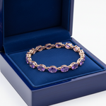 Amethyst Bracelet in box