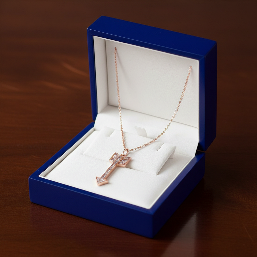 Arrow Necklace - Jewelry Box