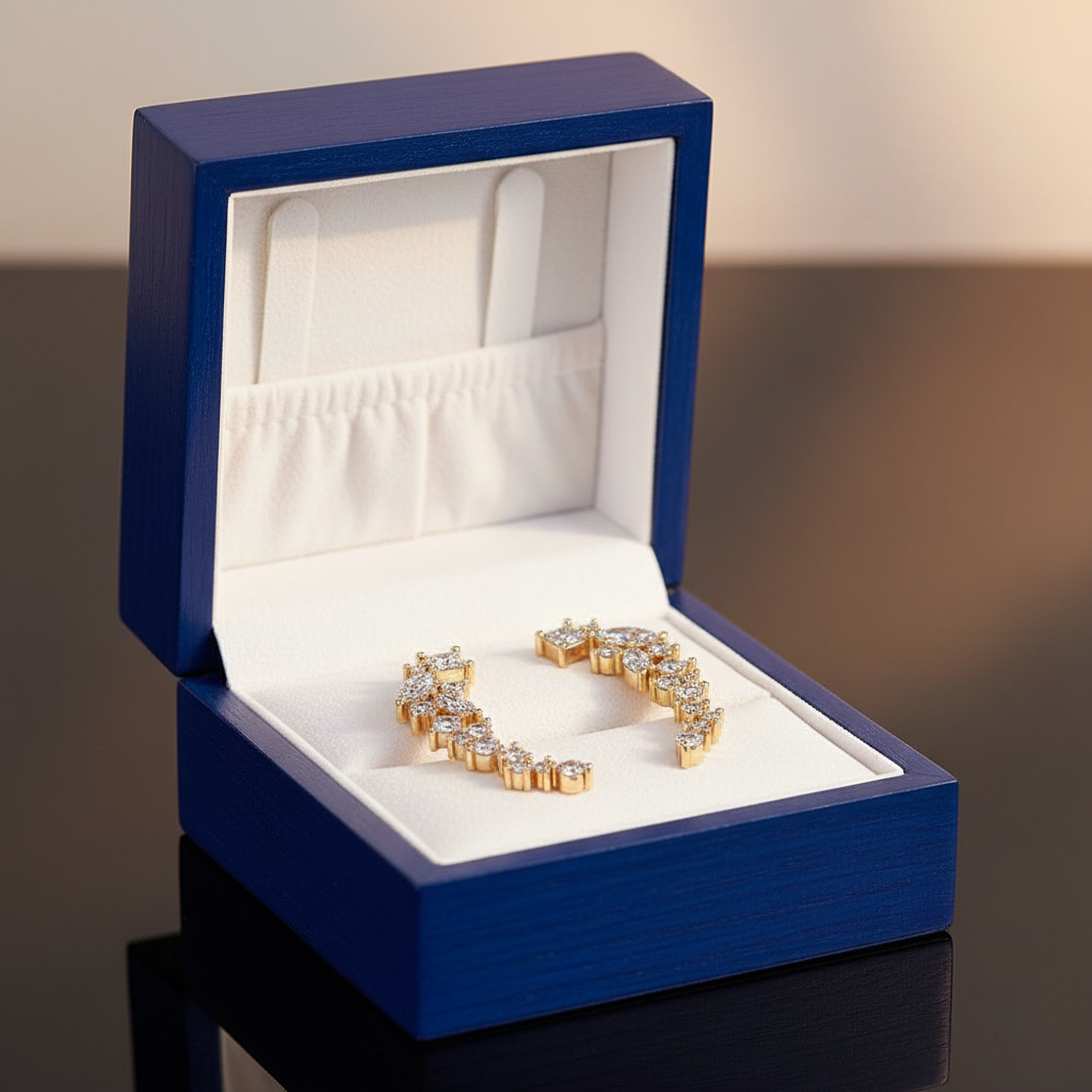 Designer Diamond Crawler - Jewelry Box