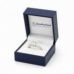 Emerald Cut Baguette Diamond Ring in JewelryNest Gift Box