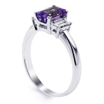 14k Gold Emerald Tanzanite Diamond Ring (2.90.cts.tw)