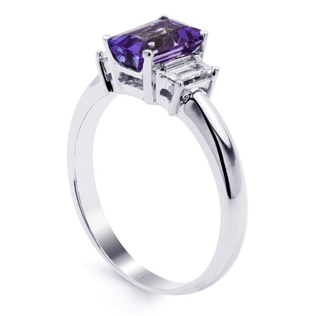 14k Gold Emerald Tanzanite Diamond Ring (2.90.cts.tw)