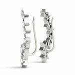 14K Diamond Star Climber Earrings (0.30.ct.tw)