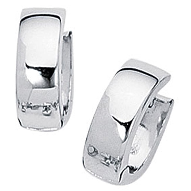 14k Solid Gold Cuddliest Huggie Earring (1.9 gr.tw)