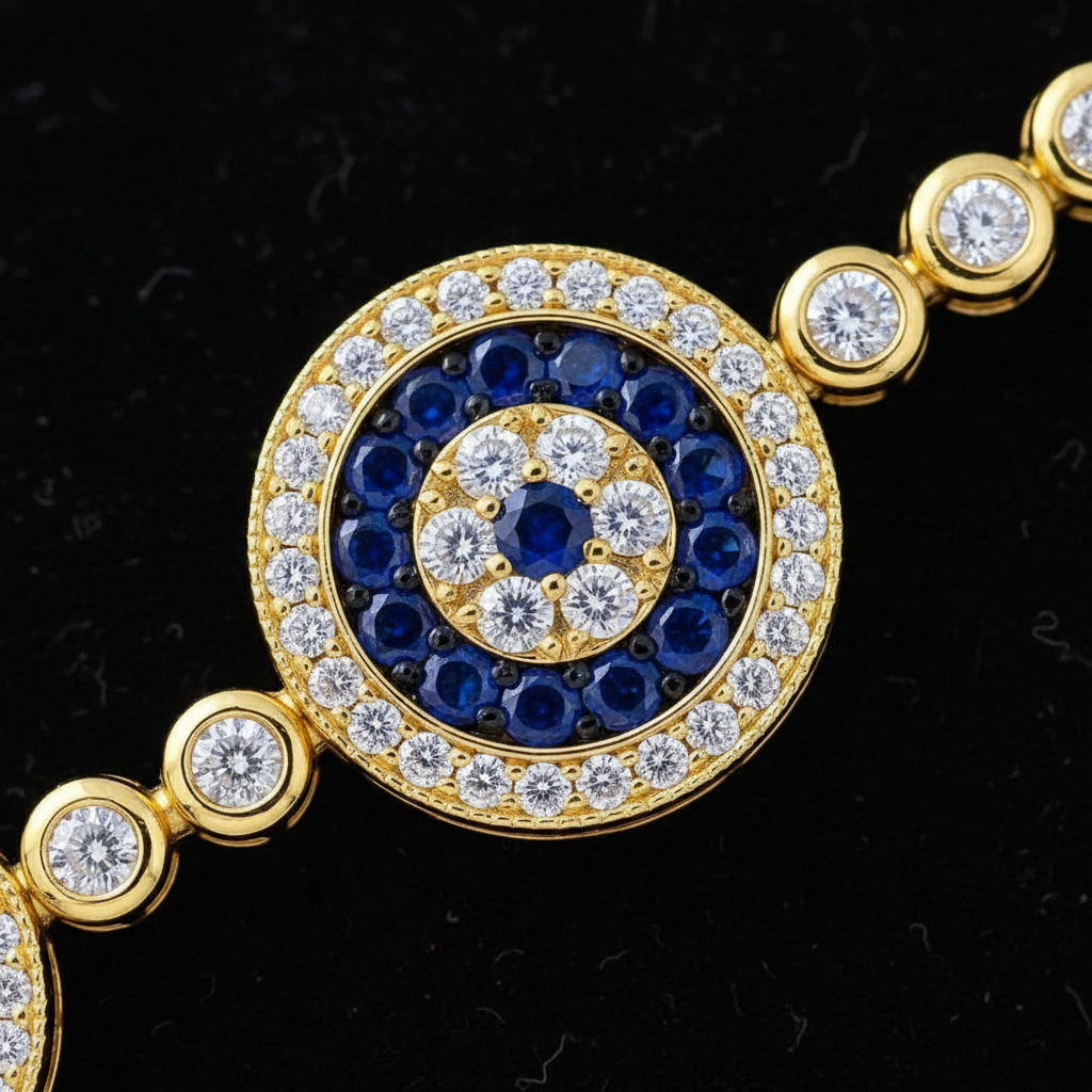 Evil Eye Bracelet - Close Up