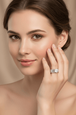 14k Round & Princess-Cut Diamond Bridal Set, 2.70 cts TW - JewelryNest LLC