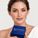 14k Solid Gold Princess Cut Diamond Stud (0.50.ct.tw) - JewelryNest LLC