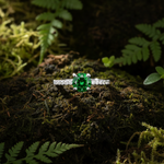 Green Forest Ring - Flat Lay