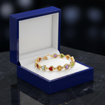 Heart Gemstone Bracelet - Jewelry Box