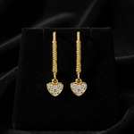 Mini Heart Dangle - Flat Lay
