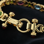 Multi Gemstone Bracelet - Close Up