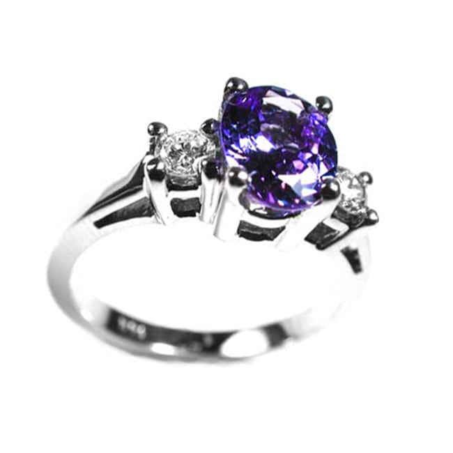 14k Gold Oval Tanzanite Diamond Ring (1.32.cts.tw)
