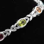 Oval Gemstone Bracelet - Close Up