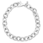 Sterling Silver Italian Cable Bracelet (17.90. gr. tw)