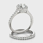 14K White Gold Diamond Engagement Ring Video