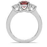 14k Gold Round Tourmaline Diamond Ring (1.32.cts.tw)