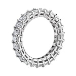 14k Gold Emerald-Cut Diamond Eternity Band (2.85.cts.tw)