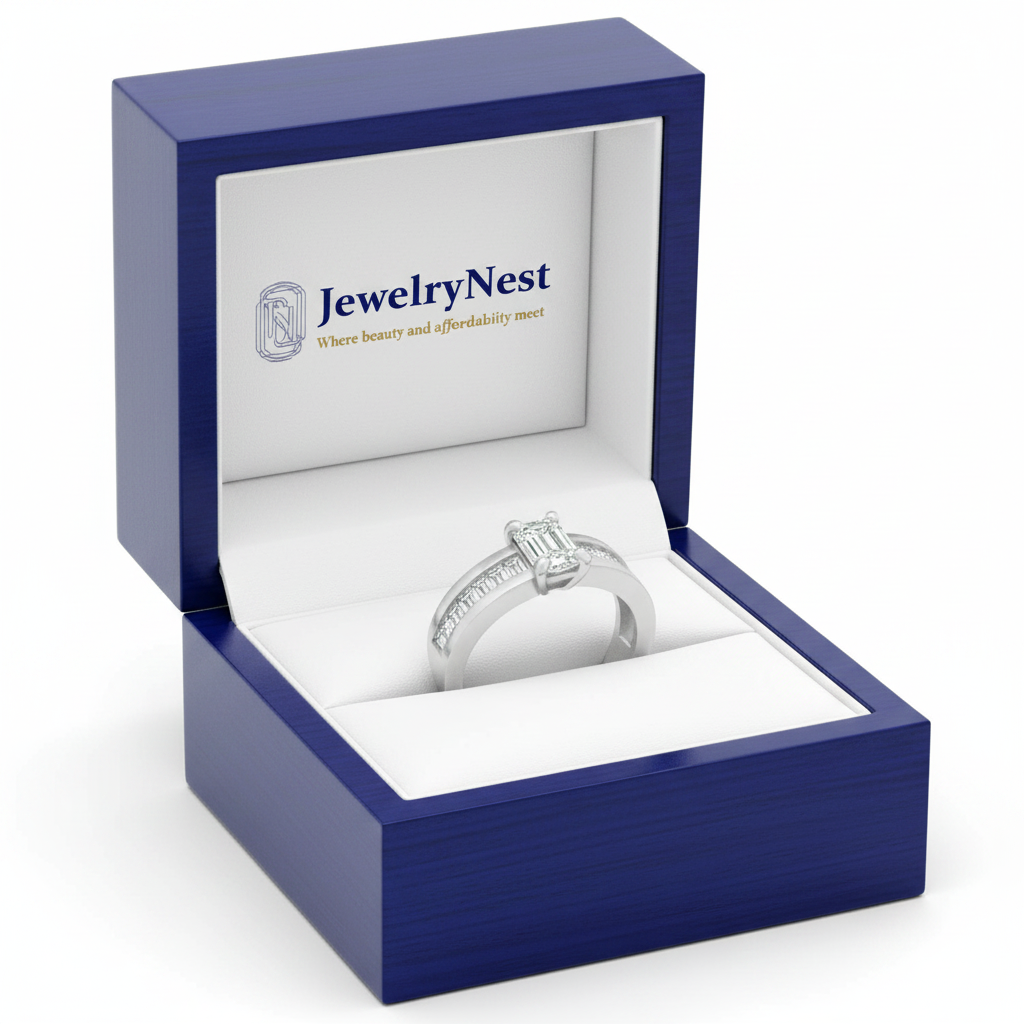 Ring in Royal Blue JewelryNest Box