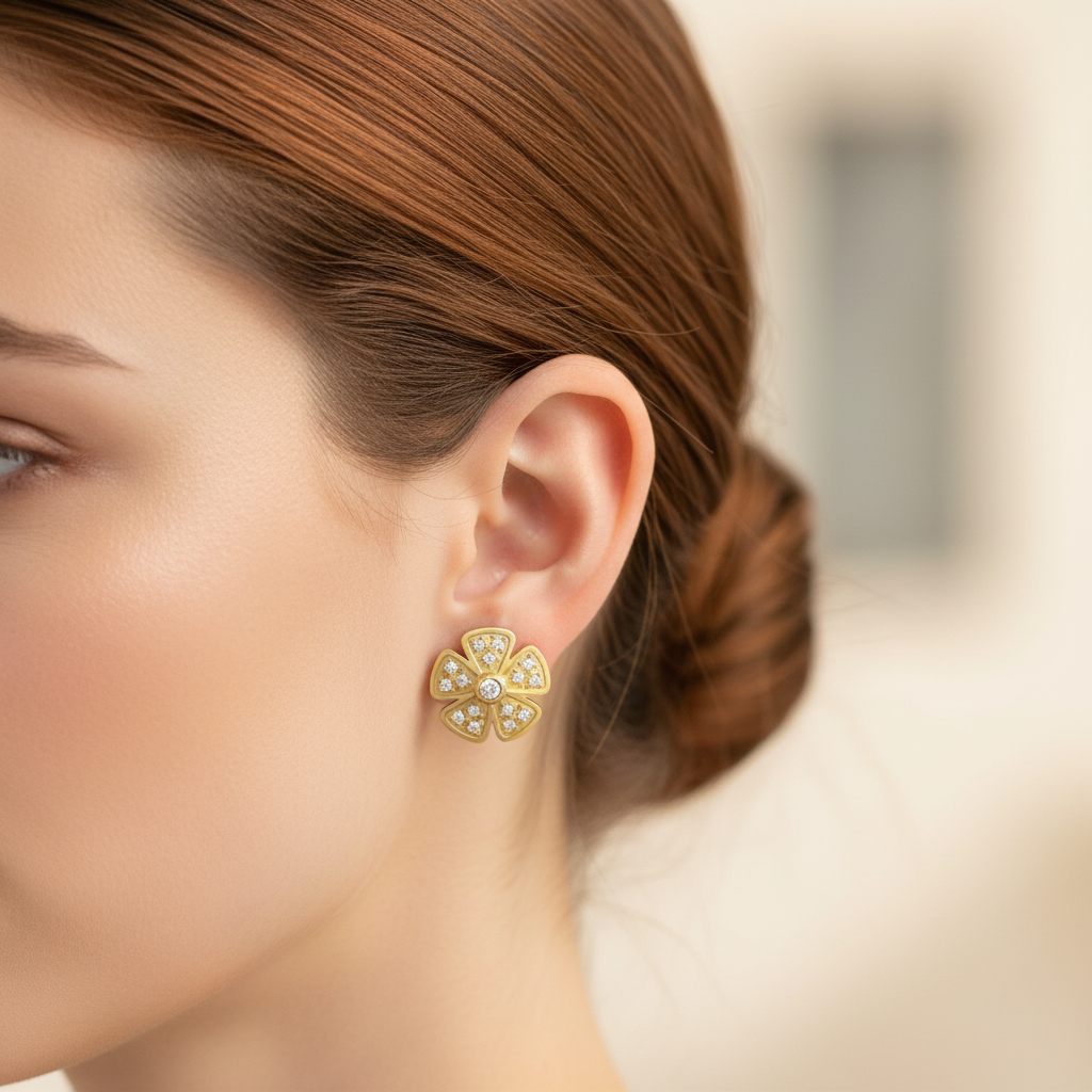 Small Daisy Diamond - Worn