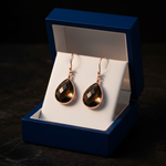 Smoky Topaz Earrings - Jewelry Box