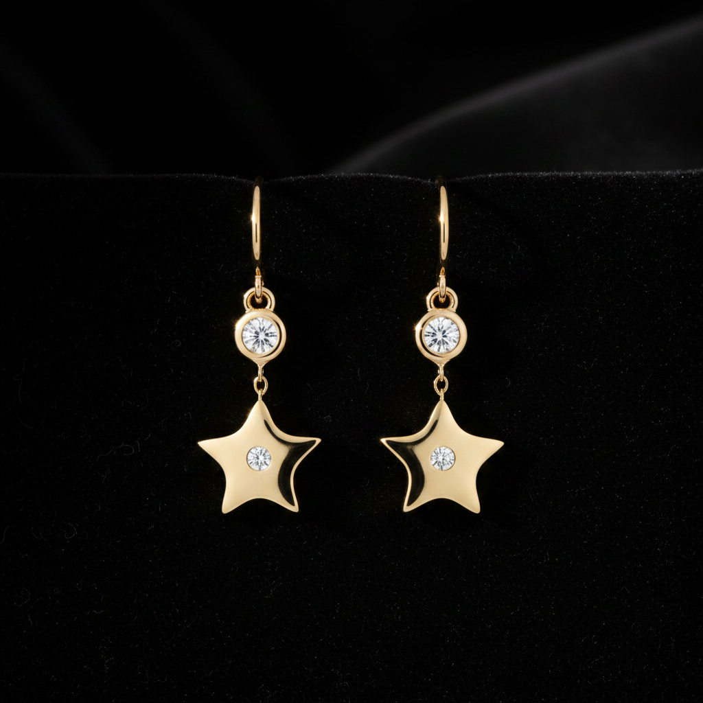 Star Dangle - Flat Lay